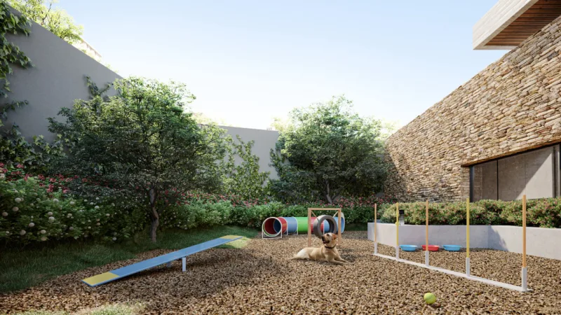 Área pet do edifício Jardim, da Idee Incorporadora.